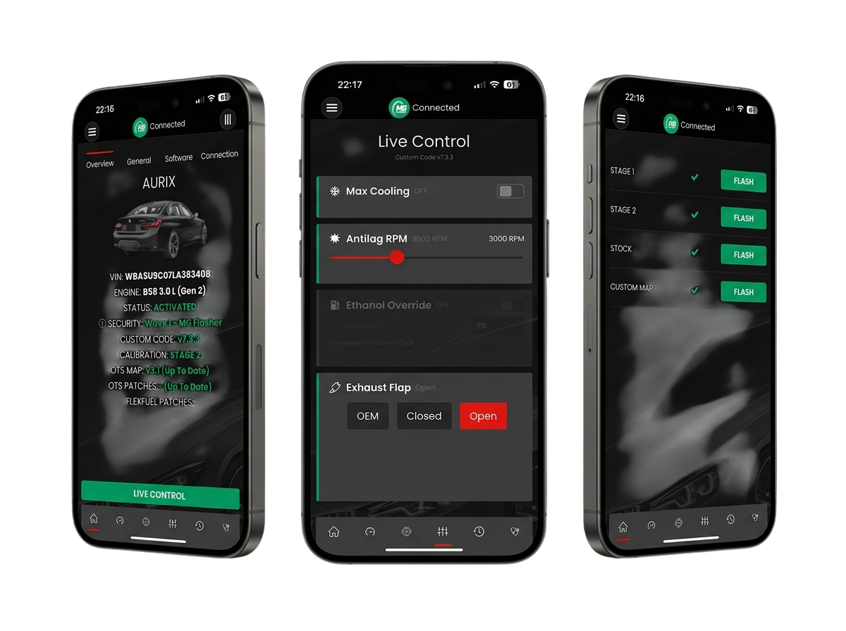 MG Flasher App