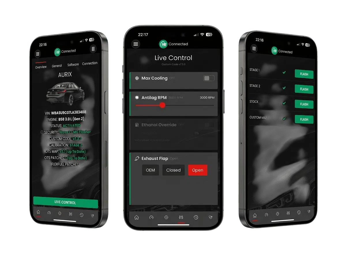 MG Flasher App